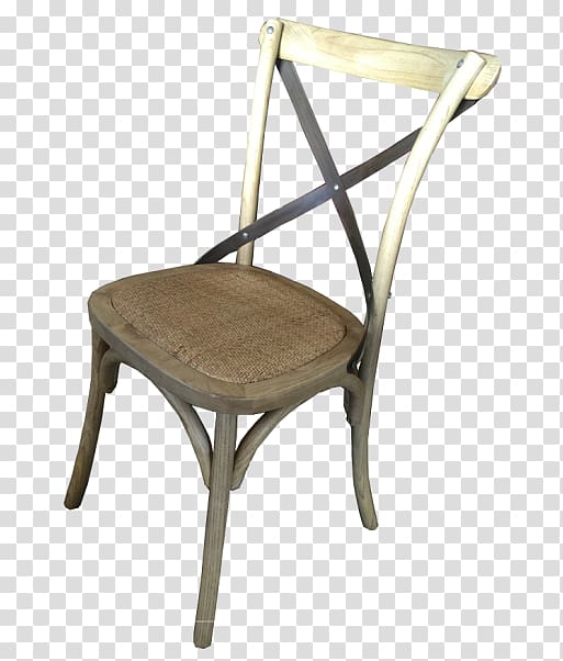 Chair Wood Garden furniture, wooden cross transparent background PNG clipart