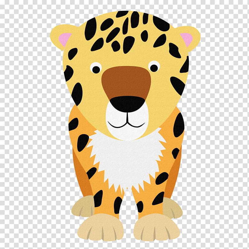 Leopard Jaguar Cheetah Lion Cartoon, leopard transparent background PNG clipart
