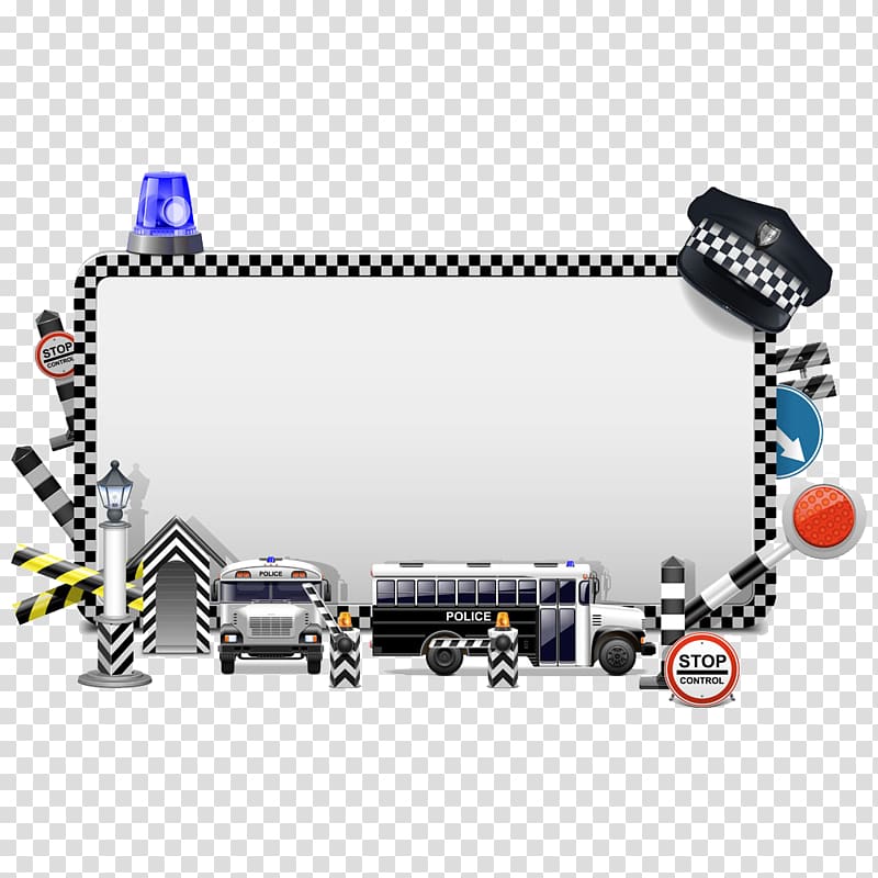 Police , Hand-drawn cartoon cartoon police car transparent background PNG clipart