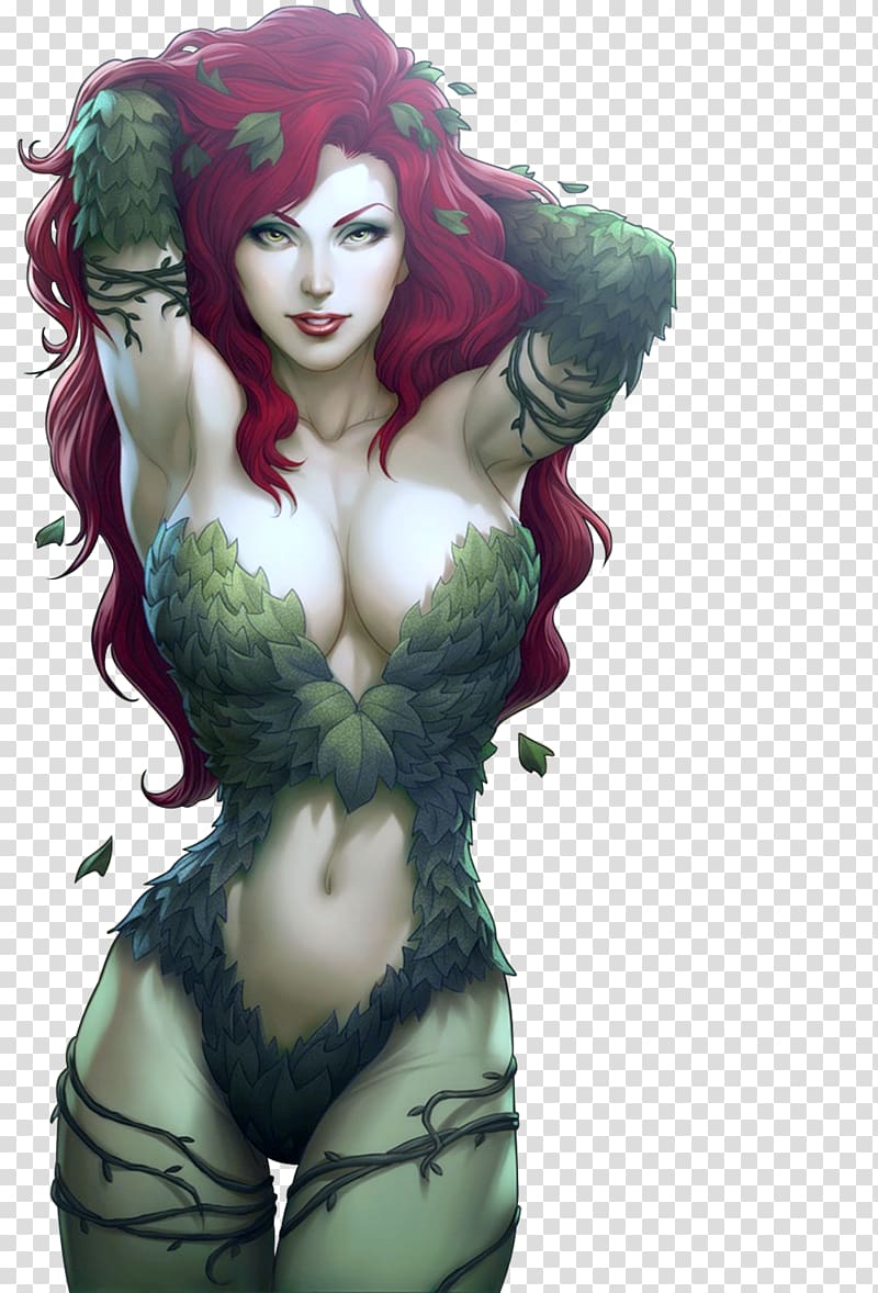 Poison ivy Harley Quinn Batman Catwoman, harley quinn transparent background PNG clipart