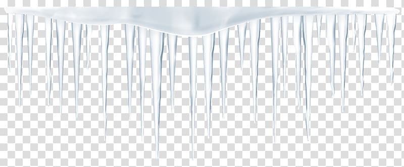 White Structure Pattern, Icicles transparent background PNG clipart