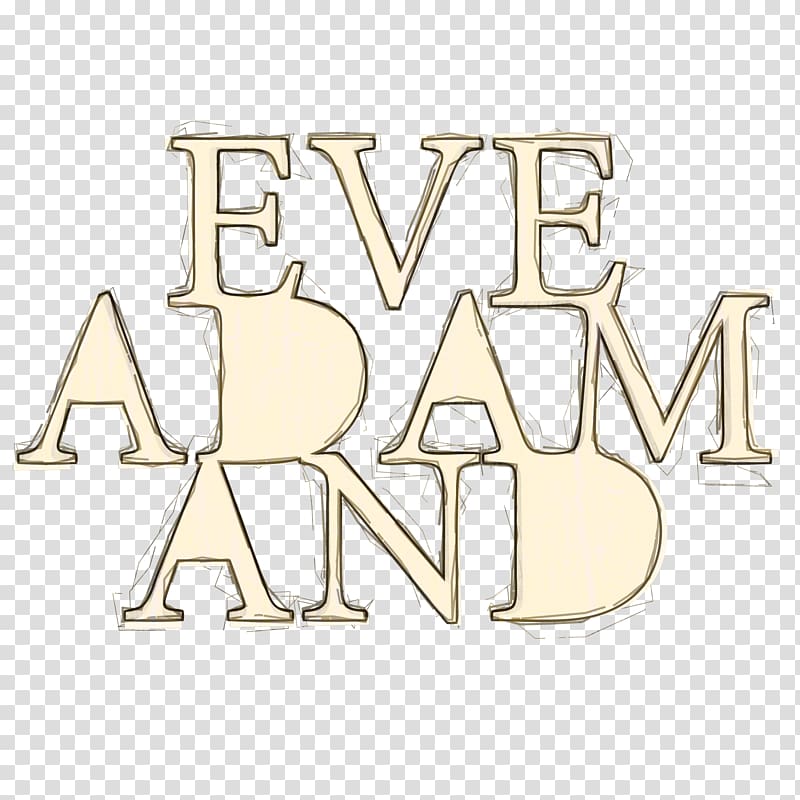 Brand Line Material Animated cartoon Font, Adam Eve transparent background PNG clipart