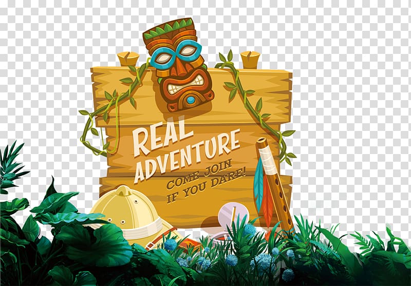 real adventure come join if you dare board illustration, Safari Adventure Euclidean , Forest Adventure transparent background PNG clipart