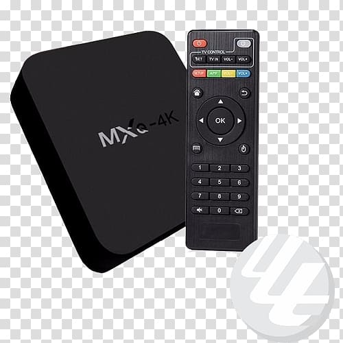 Smart TV 4K resolution Android TV Set-top box, android transparent background PNG clipart