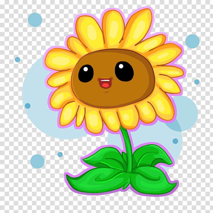 Plants vs. Zombies 2: It\'s About Time Plants vs. Zombies: Garden Warfare 2 Common sunflower, sunflower leaf transparent background PNG clipart