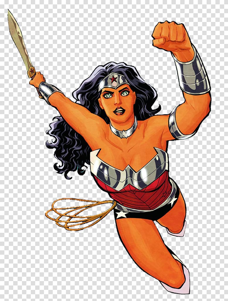 Diana Prince Cliff Chiang Superman The New 52 Superhero, Wonder Woman transparent background PNG clipart