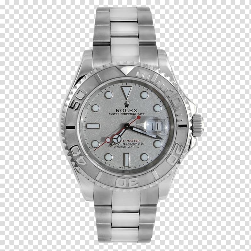 Watch Silver Rolex Oyster Jewellery, watch transparent background PNG clipart