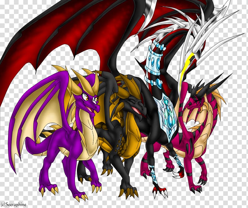 Dragon The Legend of Spyro: Darkest Hour Illustration , dragon transparent background PNG clipart