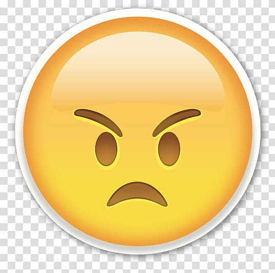 angry emoji , Emoticon Emoji WhatsApp Smiley Anger, Smiley transparent background PNG clipart
