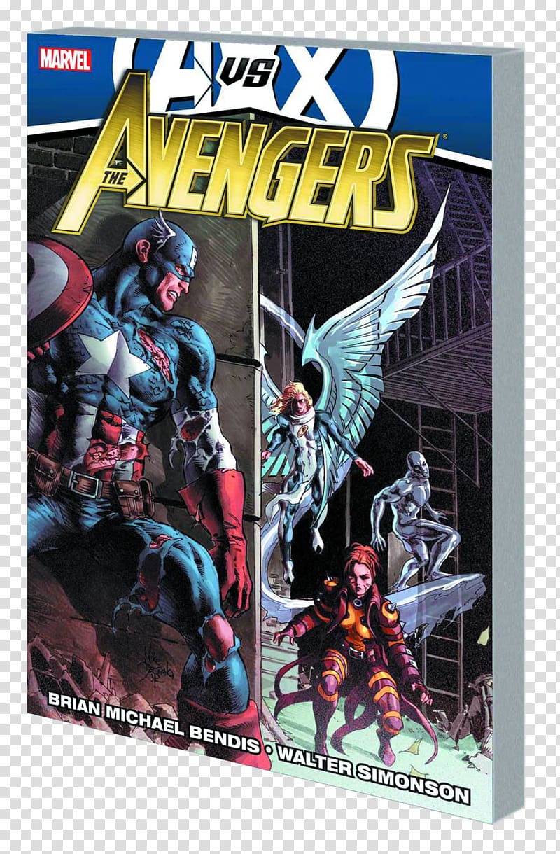 New Avengers by Brian Michael Bendis, Volume 4 (AVX) Captain America The New Avengers, captain america transparent background PNG clipart