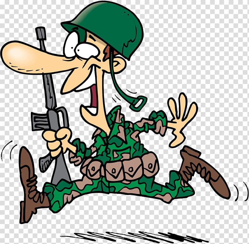 Soldier Cartoon Marines , military transparent background PNG clipart