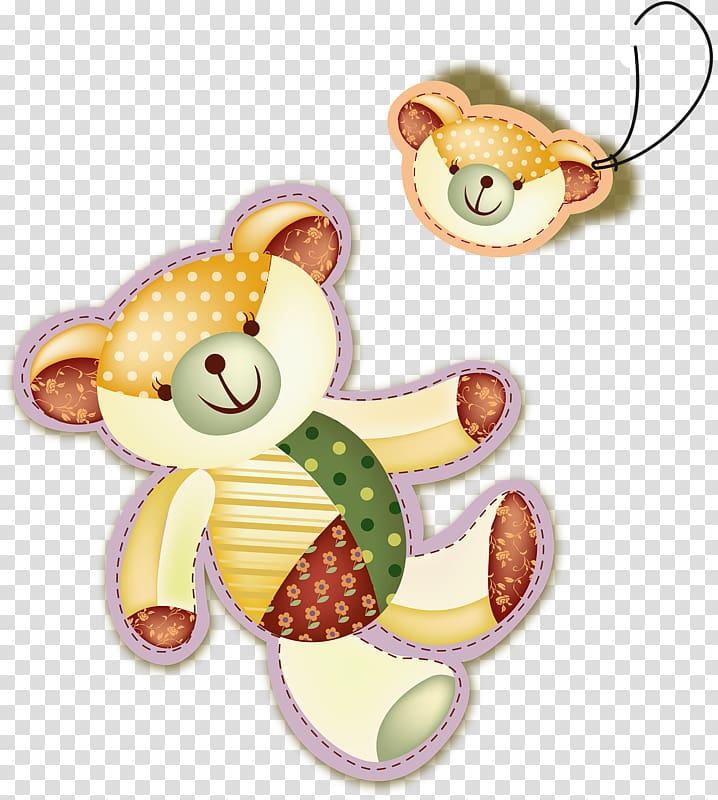 Birthday Toy Greeting card , Toy bear transparent background PNG clipart