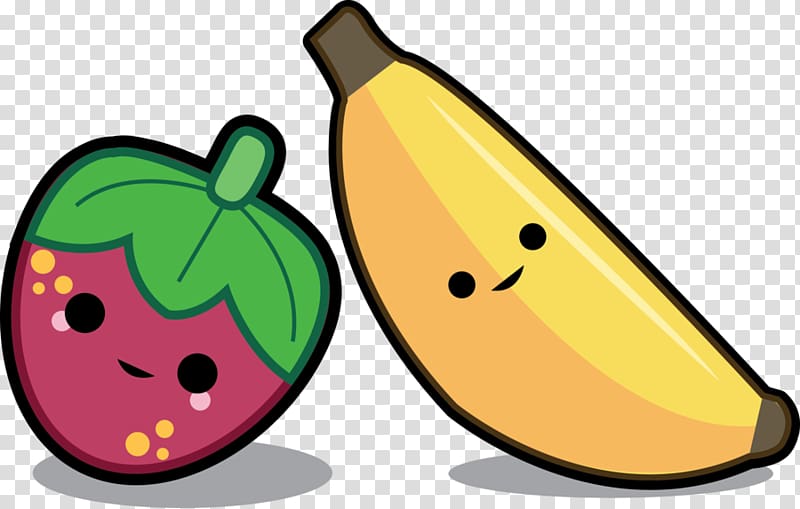 Juice Banana split Shortcake Strawberry, Cartoon Banana transparent background PNG clipart