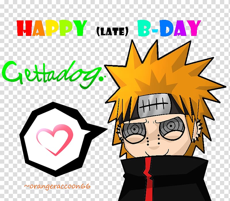 Deidara Hidan Sasori Obito Uchiha Shino Aburame, happy b day transparent background PNG clipart