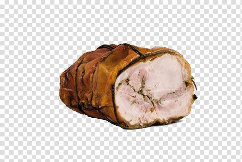 Porchetta di Ariccia Porchetta di Ariccia Ham Domestic pig, ham transparent background PNG clipart
