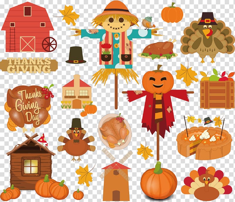 Pumpkin pie Thanksgiving Illustration, Halloween elements transparent background PNG clipart