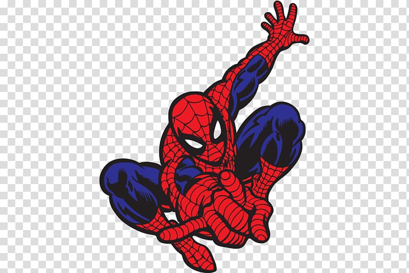Spider-Man Cartoon Comic book Marvel Comics, man transparent background PNG clipart