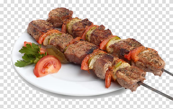 Souvlaki Shashlik Yakitori Cafe Meat, meat transparent background PNG clipart