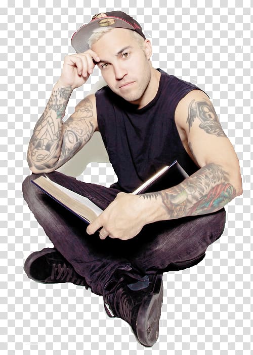 Pete Wentz Fall Out Boy We Heart It, others transparent background PNG clipart