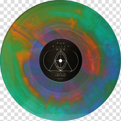 Phonograph record The Glitch Mob Compact disc Record Store Day Special edition, vinyl record transparent background PNG clipart
