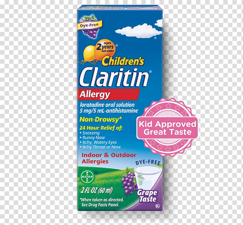 Loratadine Children's Claritin Allergy Dose, child transparent background PNG clipart