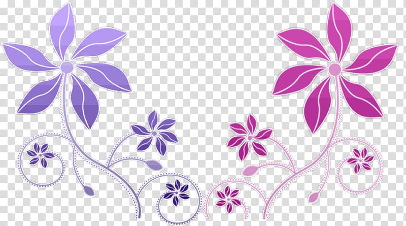 Fuchsia Flower , flower Drawing transparent background PNG clipart