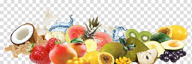 Fruit Vegetable Nutrition Food Health, mix fruit transparent background PNG clipart