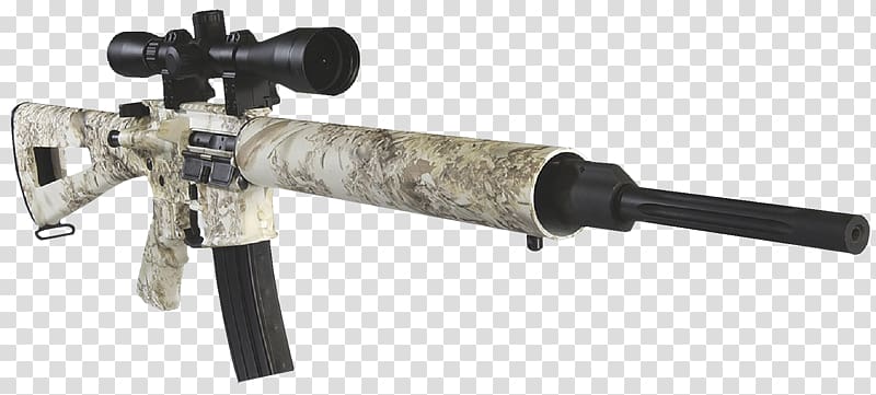 Gun barrel DPMS Panther Arms Rifle .223 Remington , assault rifle transparent background PNG clipart