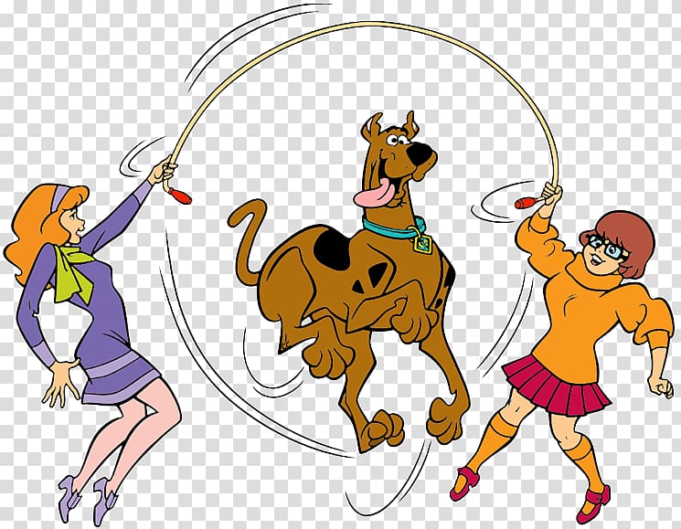 Daphne Blake Velma Dinkley Fred Jones Scooby Doo Shaggy Rogers, scooby doo transparent background PNG clipart