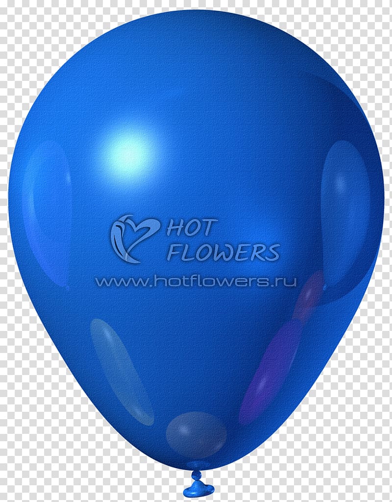 Toy balloon Blue Flower bouquet, Globos transparent background PNG clipart