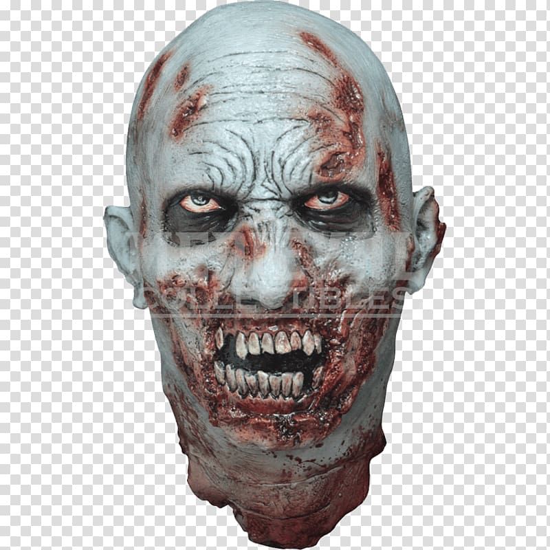 Decapitation Party Halloween costume Zombie, Zombie Head transparent background PNG clipart