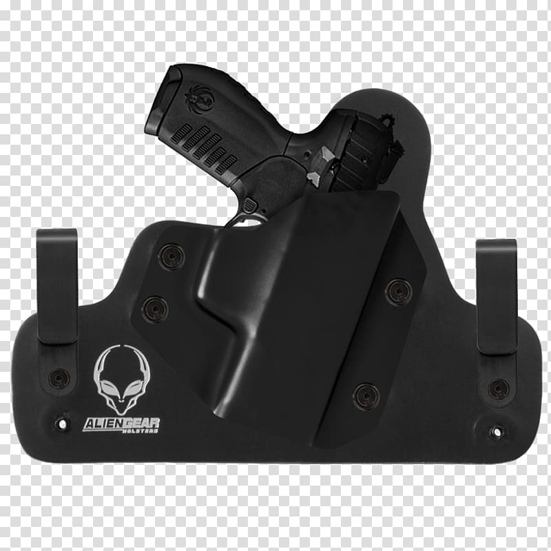 Gun Holsters Alien Gear Holsters Semi-automatic firearm Semi-automatic pistol, Ruger Securitysix transparent background PNG clipart