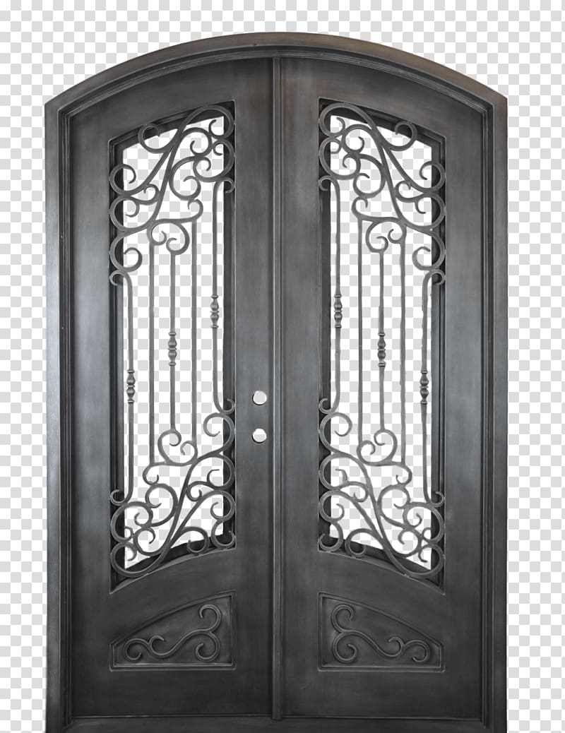 Door Wrought iron Window House, door transparent background PNG clipart