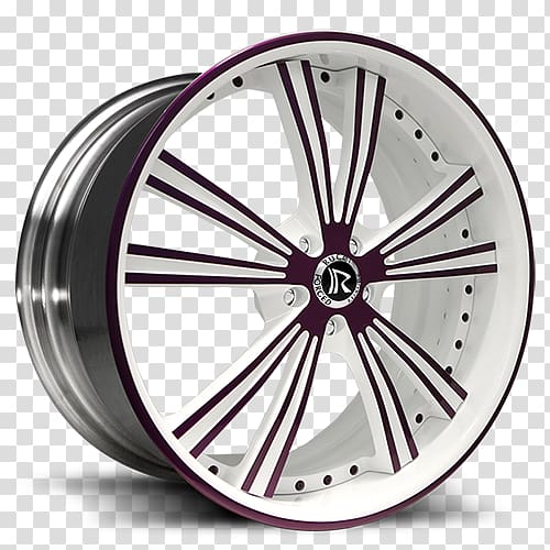 Alloy wheel Bicycle Wheels Spoke Rim, Rucci Forged transparent background PNG clipart