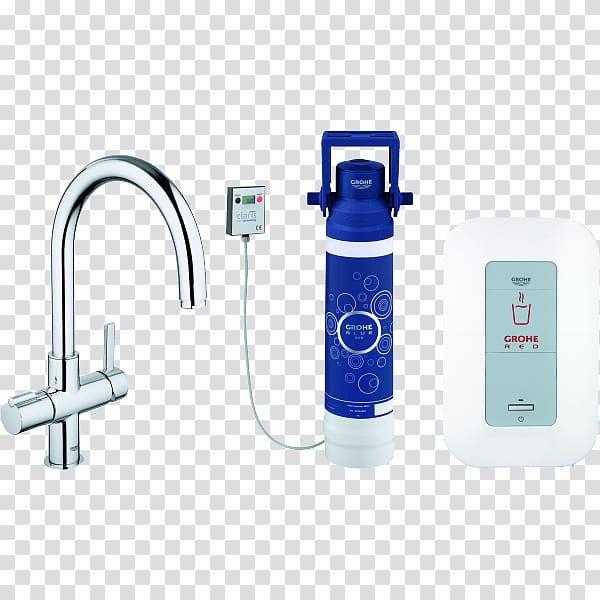 Water Filter Tap water Instant hot water dispenser Boiler, sink transparent background PNG clipart