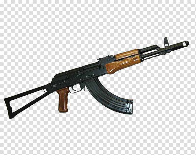 Assault rifle AK-47 AKM Weapon, assault rifle transparent background PNG clipart