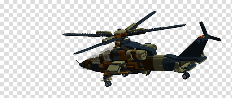 Attack helicopter Aircraft Eurocopter Tiger Military helicopter, helicopters transparent background PNG clipart