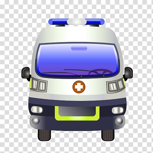 Ambulance Hospital First aid, Ambulance material transparent background PNG clipart