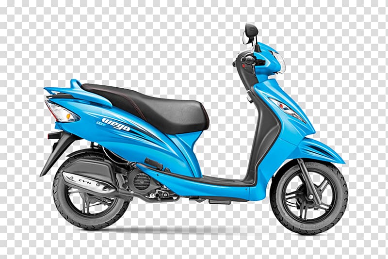 Car Scooter TVS Wego TVS Motor Company Motorcycle, car transparent background PNG clipart