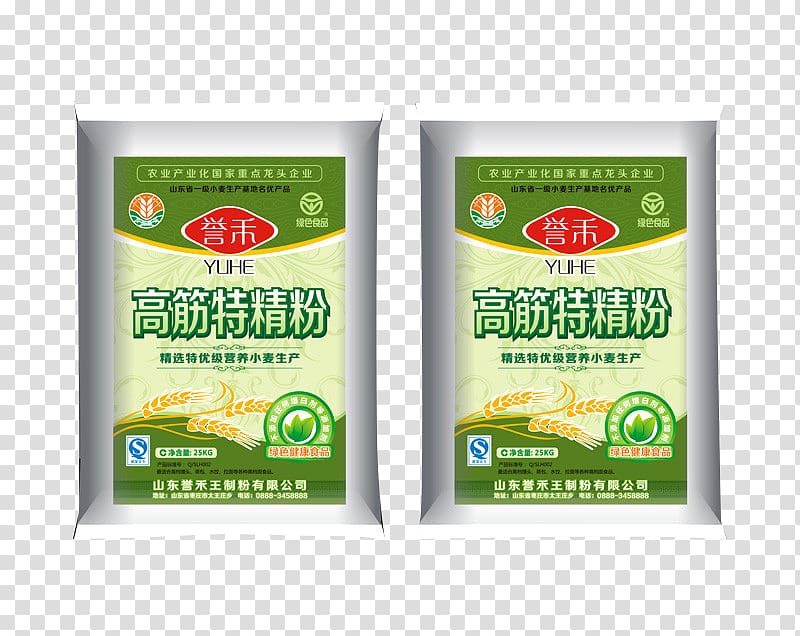 Packaging and labeling Flour Noodle Box, High gluten flour packaging transparent background PNG clipart