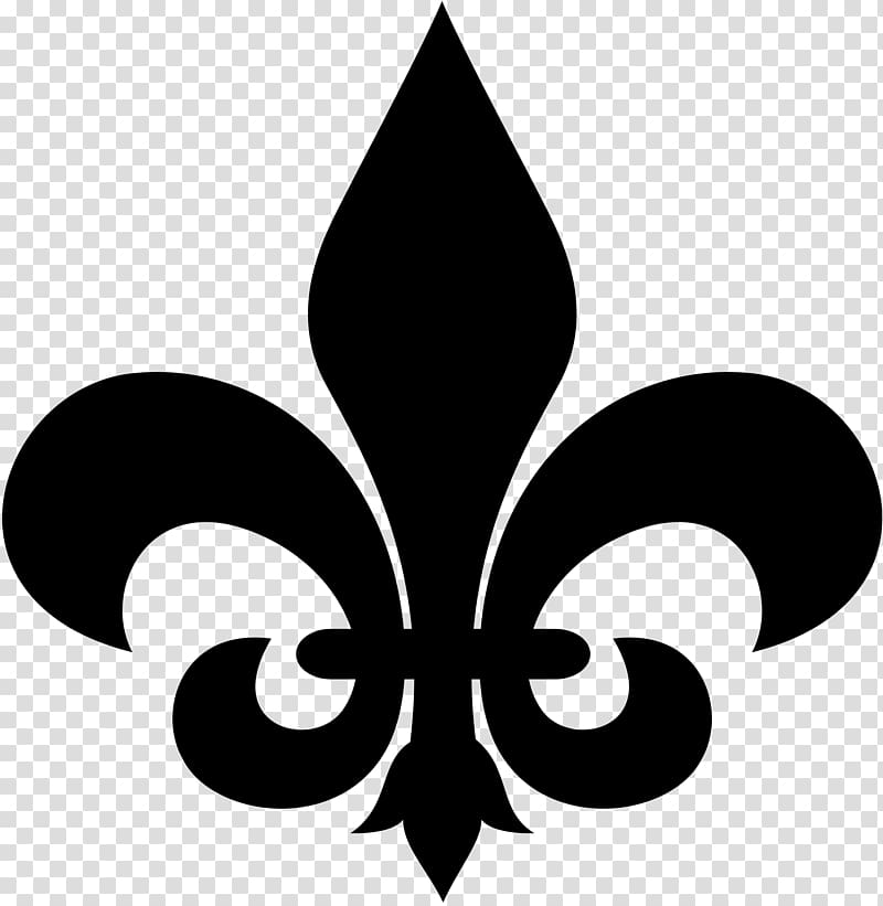 Fleur-de-lis Stencil Earring , fleur-de-lys transparent background PNG clipart