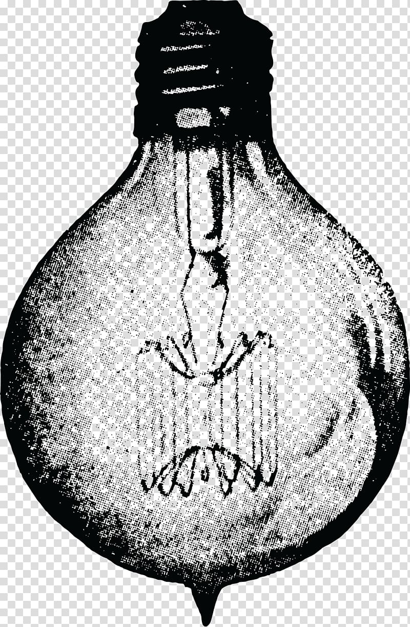 Incandescent light bulb Oil lamp , vintage background transparent background PNG clipart