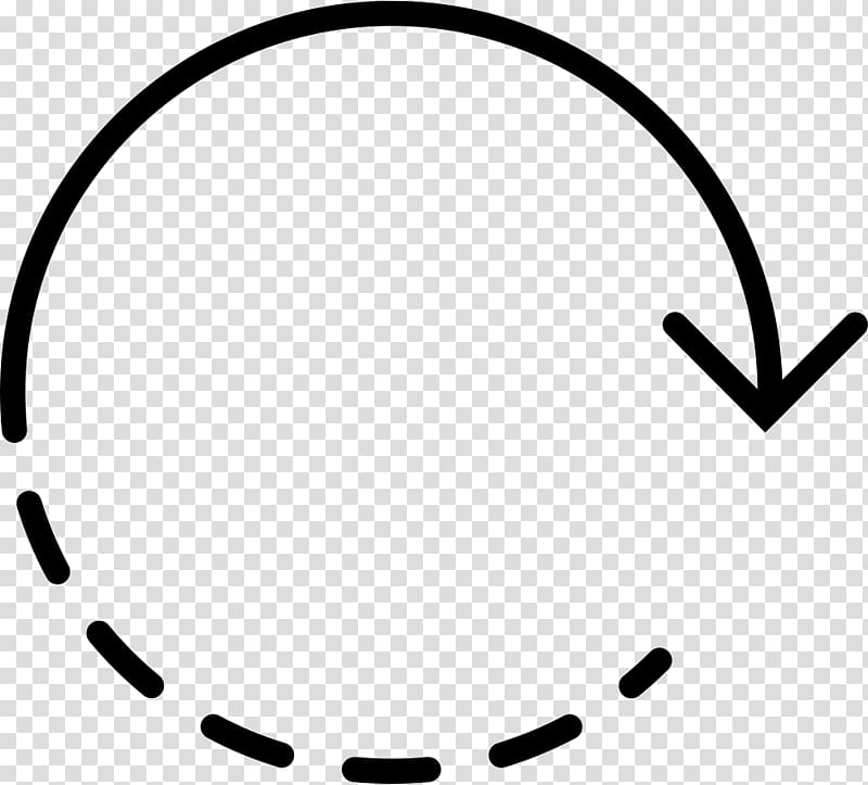 Circle Rotation Computer Icons , dotted line transparent background PNG clipart