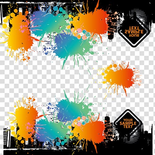 The trend of music posters creative city transparent background PNG clipart