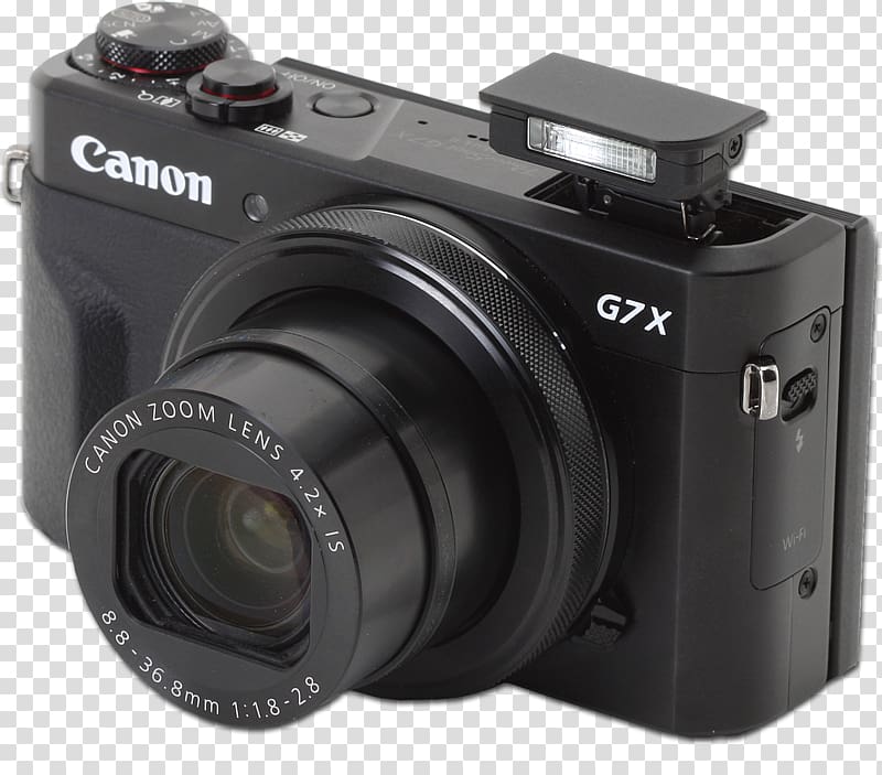 Digital SLR Canon PowerShot G7 X Canon PowerShot G9 X Camera lens, camera lens transparent background PNG clipart