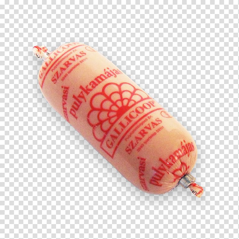 Liverwurst Gallicoop Zrt. Turkey meat Bologna sausage, sausage transparent background PNG clipart