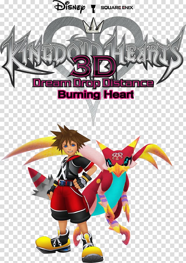 Kingdom Hearts 3D: Dream Drop Distance Crash Bandicoot Purple: Ripto's Rampage and Spyro Orange: The Cortex Conspiracy Kingdom Hearts HD 1.5 Remix Sora Riku, burning heart transparent background PNG clipart