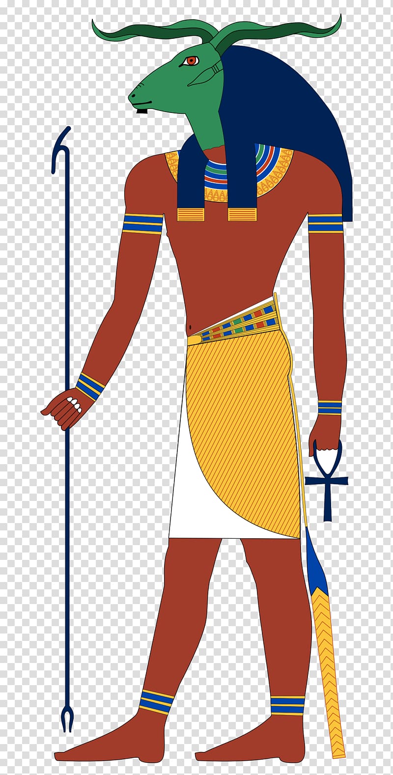 Nile Ancient Egyptian religion Khnum Deity, Egyptian Gods transparent background PNG clipart