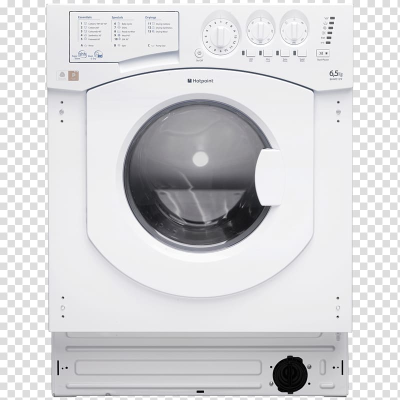 Hotpoint Combo washer dryer Washing Machines Clothes dryer Laundry, others transparent background PNG clipart