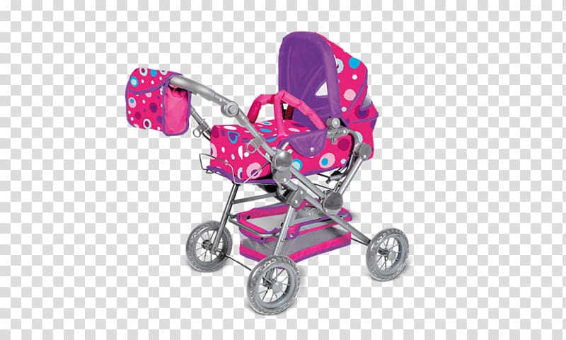 Baby Transport Doll Stroller Renault Twingo Toy, pink splash transparent background PNG clipart